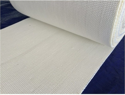 Polyester Geweven de Transportband van de Luchtdia Materiële Productiedoek