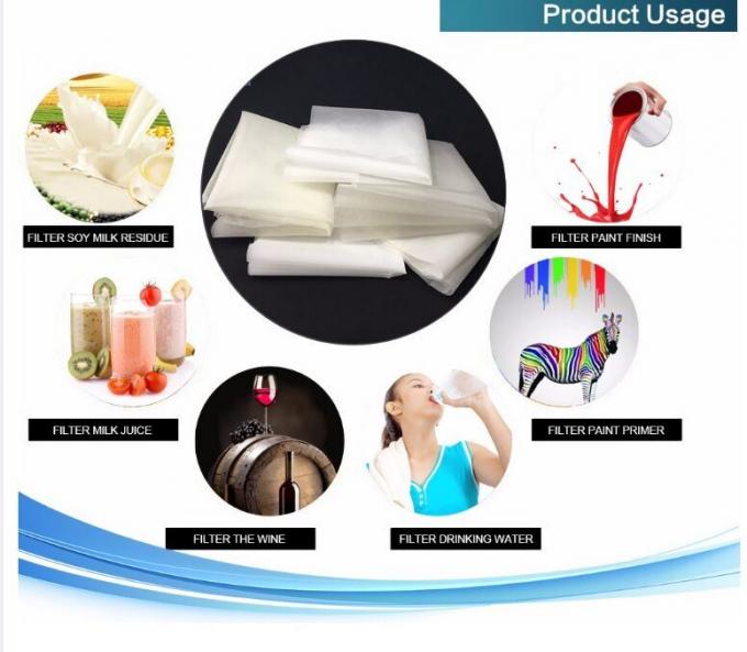 Pp-PE Nylon 5 Micron Vloeibare Filter Mesh Bag voor Nootmelk/Koffie/Theefilter 0