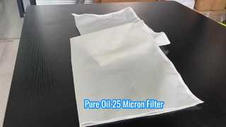 Introduceer een nylon monofilament-filterzak van 25 micron voor oliefiltratie voor jou
